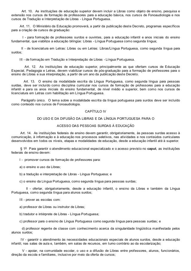 decreto 5626 libras